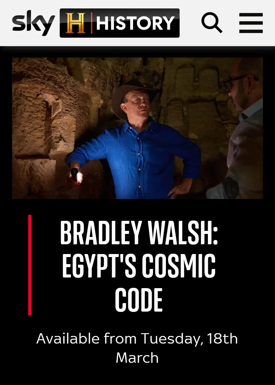 观看布拉德利·沃尔什:埃及的宇宙密码